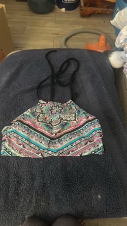 Halter top bathing suit