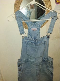 Juicy Couture Light Wash Denim Overalls