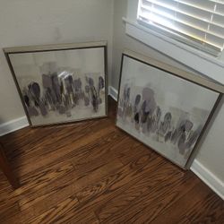 2 Beautiful Decorative Wall Art. Canvas