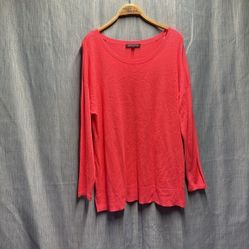 us Addition Elle neon long sleeve sweater size 2X
