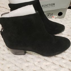 Kenneth Cole Reaction Pilage Ankle Booties Size 6.5 Women's New 