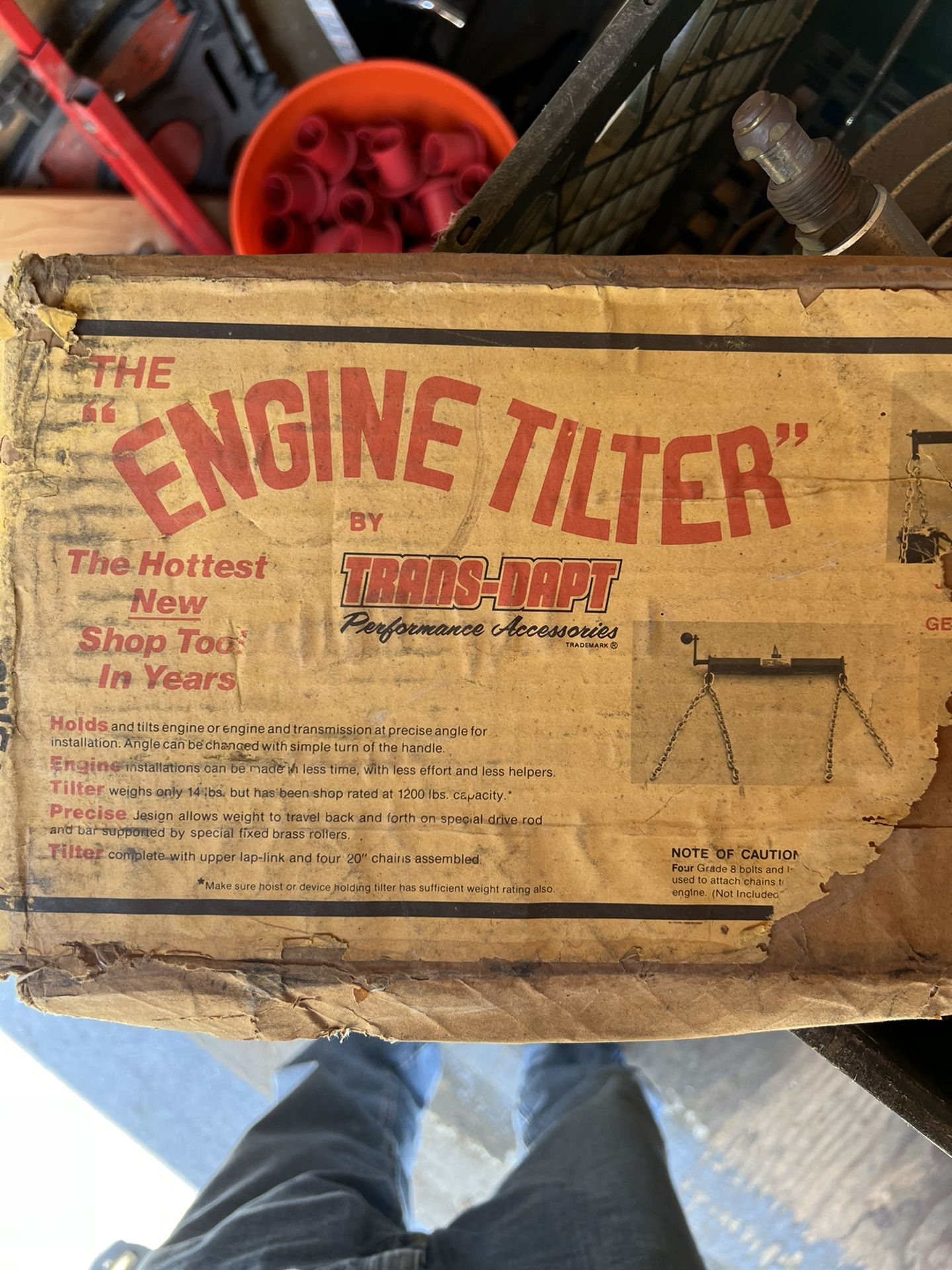 Engine Tilter 1200# Cap