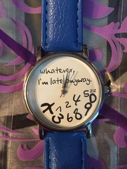 Watch royal blue strap