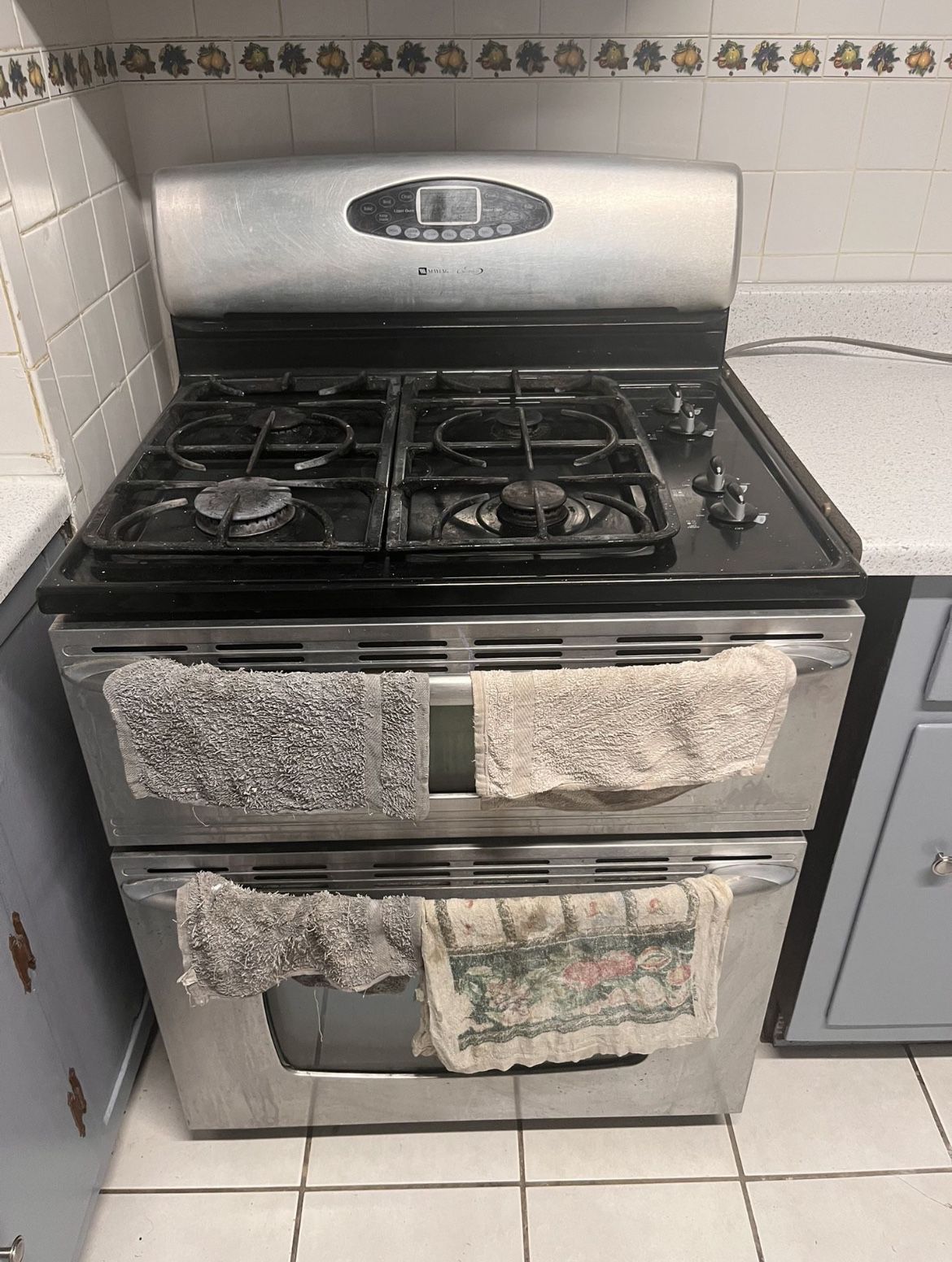 Gas Stove And Refrigerator 