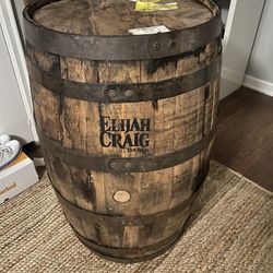 Wine Whiskey Barrel Elijah Craig