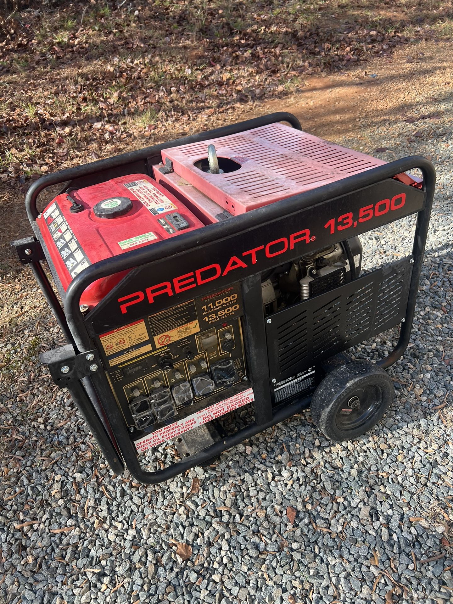 Predator 13,500 Watt Generator
