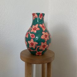 Anthropologie Floral vase