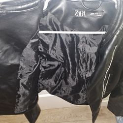 Zara Leather Jacket 