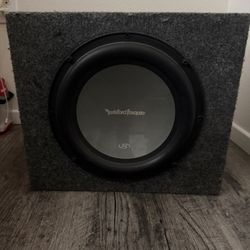 12 Inch Rockford Fosgate P2 Subwoofer And Amp