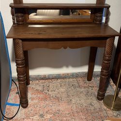 Antique Side Board Solid Wood 