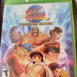 Xbox One Game Street Fighter 30 Anniversary 