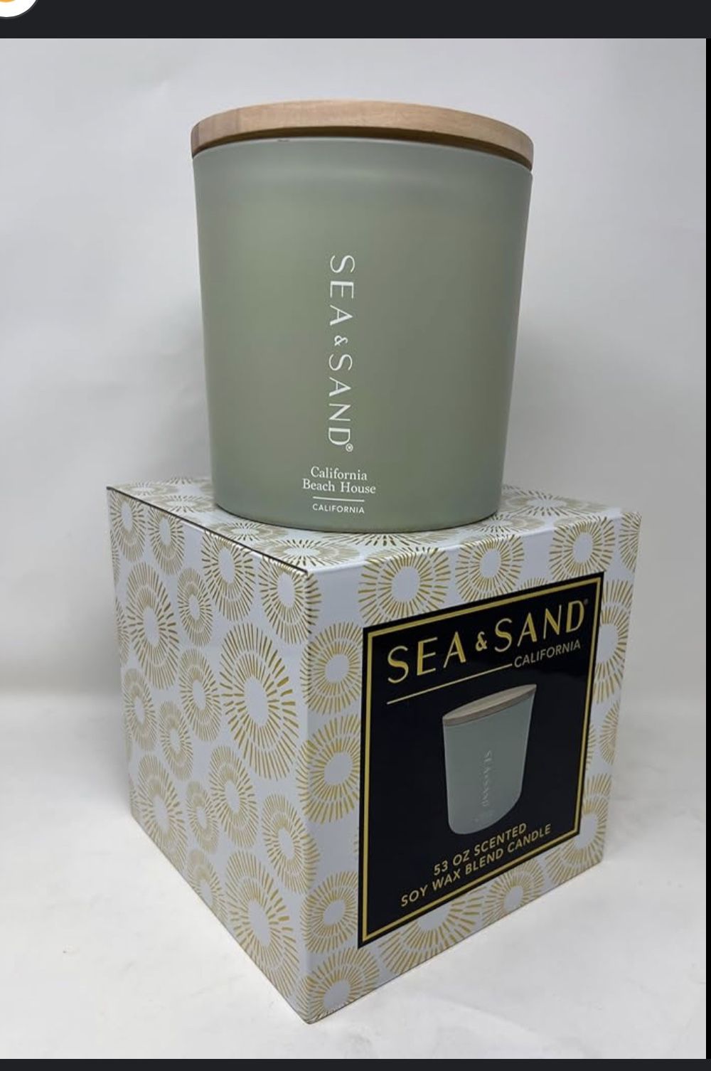 Sea & Sand 53 OZ Scented Soy Wax Blend 