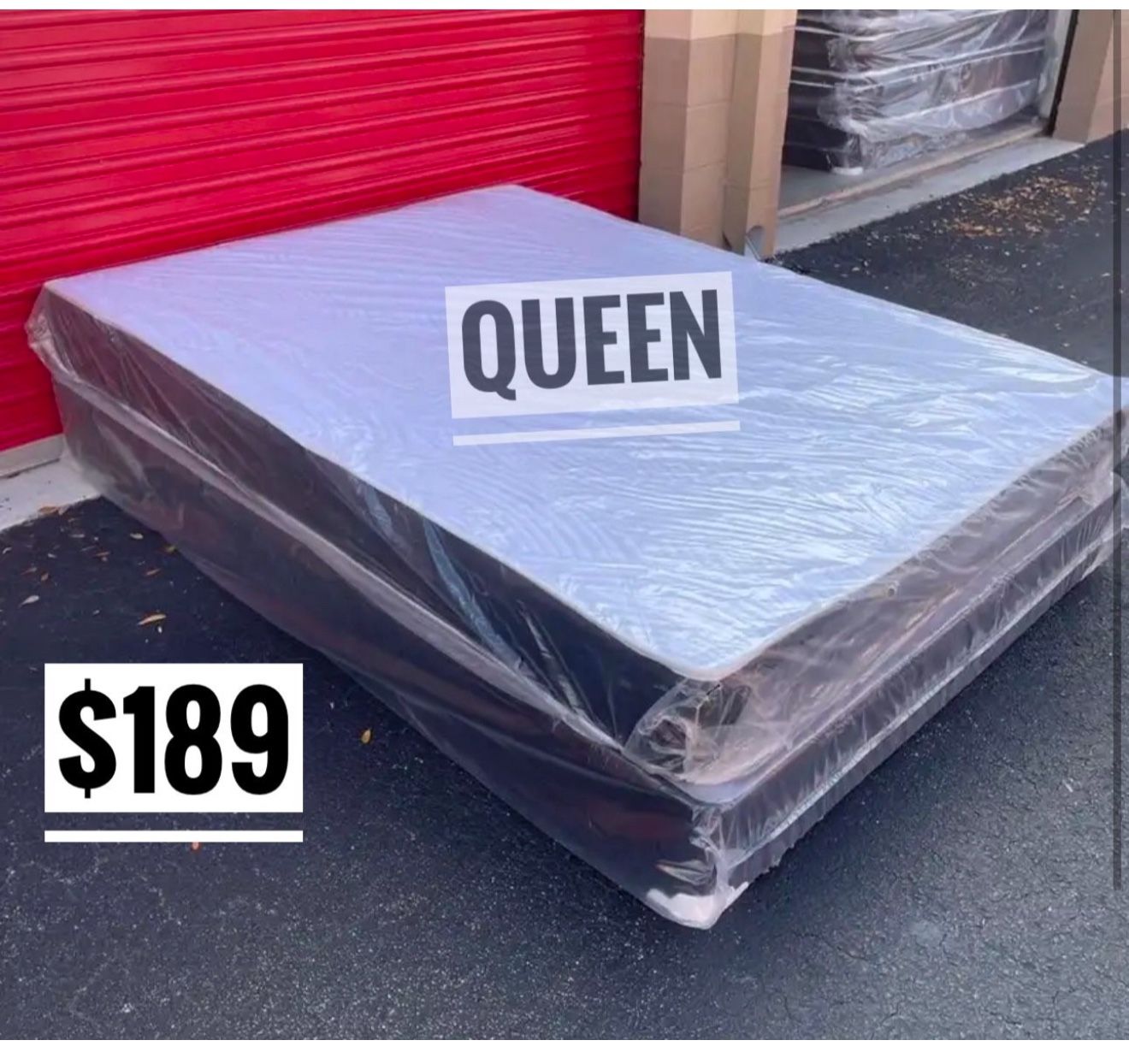 NEW Mattress Queen Size Regular With Box Spring // Offer