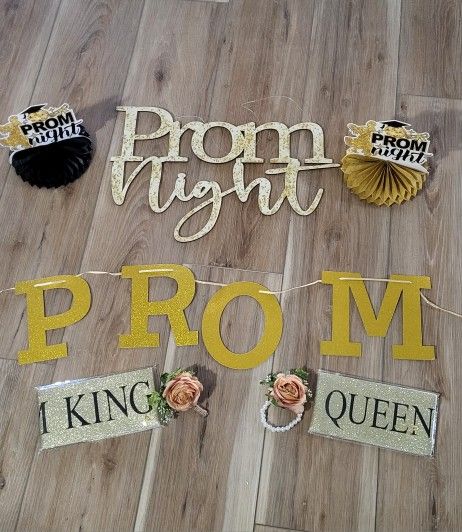 Prom Bundle Decor, Sashes & Corsage 