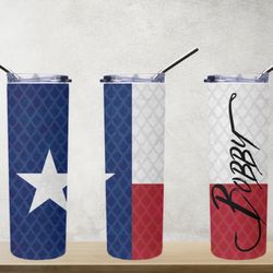 Texas Fishing Tumbler Custom Personalized