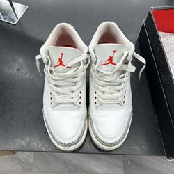 Jordan 3 White Cement 