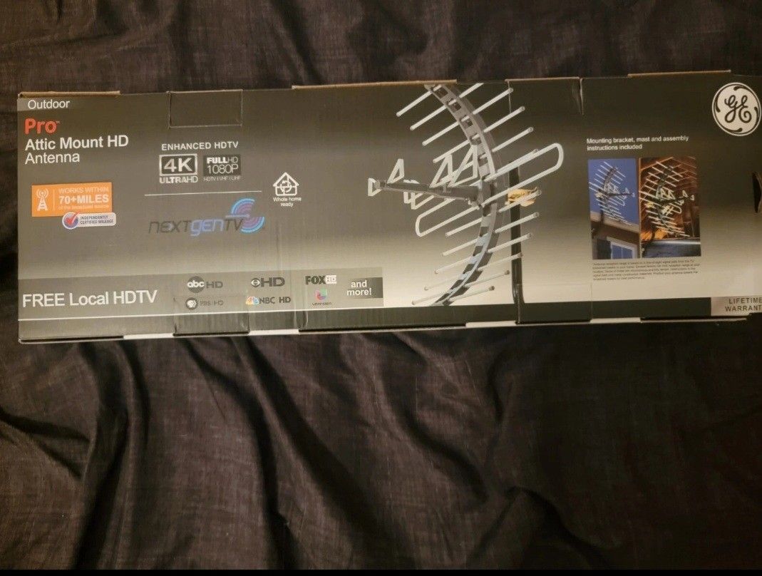 Outdoor Pro Attic Mount HD Antenna