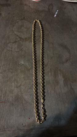 10k Gold Rope Chain