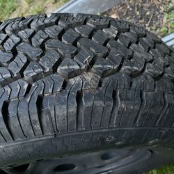 F250 super duty, XL $120 spare tire and rim new never used