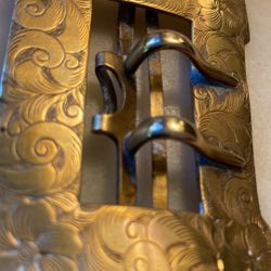 Victorian Ladies Belt Buckle Large