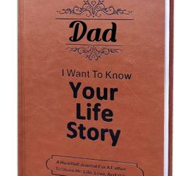 TWO LEFT! Brand New "Dad I Want to Know Your Life Story" Guided Book!