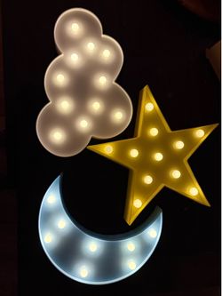 Lighted figures/ lamps