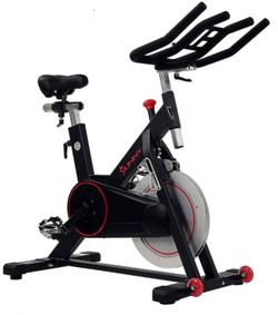 Sunny Health & Fitness Magnetic Exercise Bike, 44LB Flywheel & 300LB