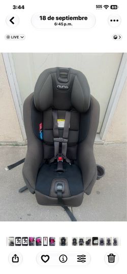 Nuna Convertible Car Seat Black
