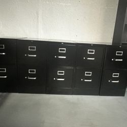 OFFICE/HOME FILE CABINET 2 DRAWERS METAL FILE 