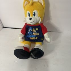 Build-A-Bear Sonic the Hedgehog 2 Tails the Fox Plush 17"