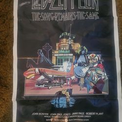 Led Zeppelin movie poster