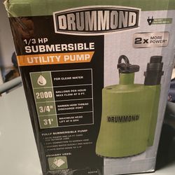 Drummond Submersible Utility Pump