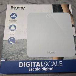 iHome Digital Scale, Bathroom Scale, Batteries Included, Scale Body Weight, Weight Scale, Digital Scale, Bathroom Scales for Weight, Digital Scale