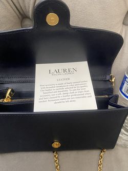 Ralph Lauren Adair Medium Leather Crossbody Bag