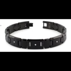Tungsten Carbide Diamond Bracelet