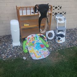 Changing Table and Potty Chairs 