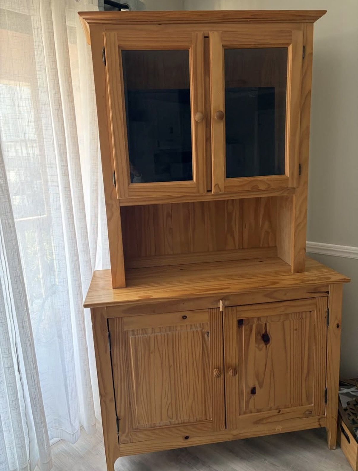 Wooden Hutch