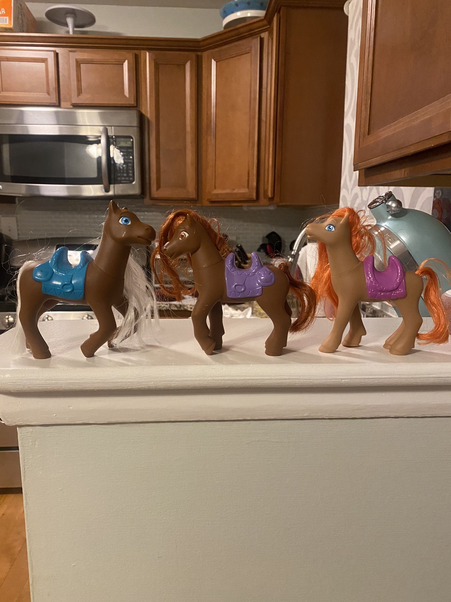 3 Mattel Ponies 1989 Mold