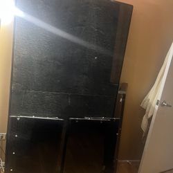 Marble Black Heavy Table With Addition In the middle Add On  