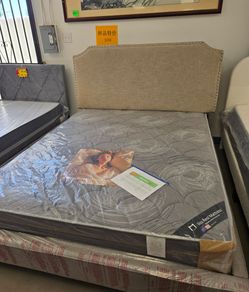 Bliss Rest Mattress with Upholstered Headboard