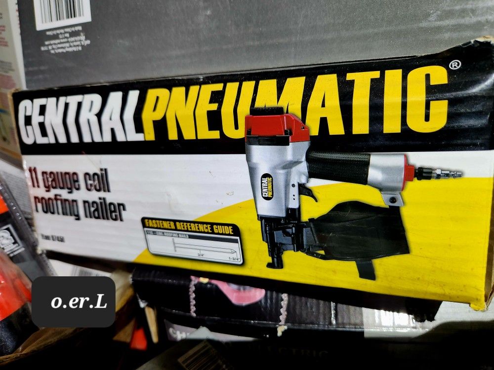 Roofing Coil Nailer By Central Pneumatic New