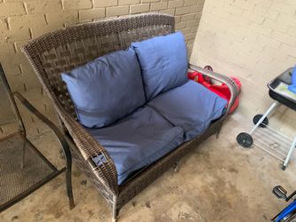 wicker patio furniture