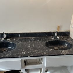 Bathroom Vanity  Double Bowl Sink (sink Only)