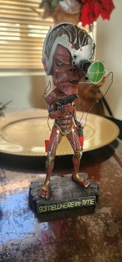 Iron Maiden Somewere in Time Head Knock
