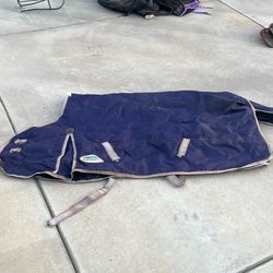 Waterproof Horse Blanket Size 75, Only Used A Few Times So Fairly New