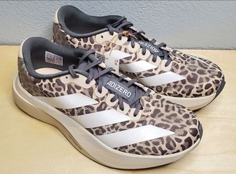 Adizero EVO SL Leopard Animal Printed Running Shoes KI3948 Size 10W/9M