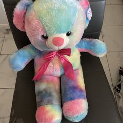 Rainbow Bear Plush
