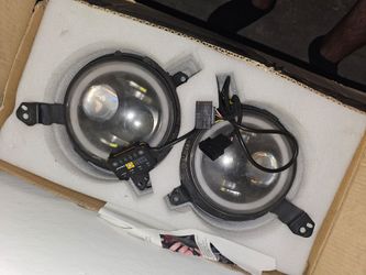 Wrangler headlights with remote