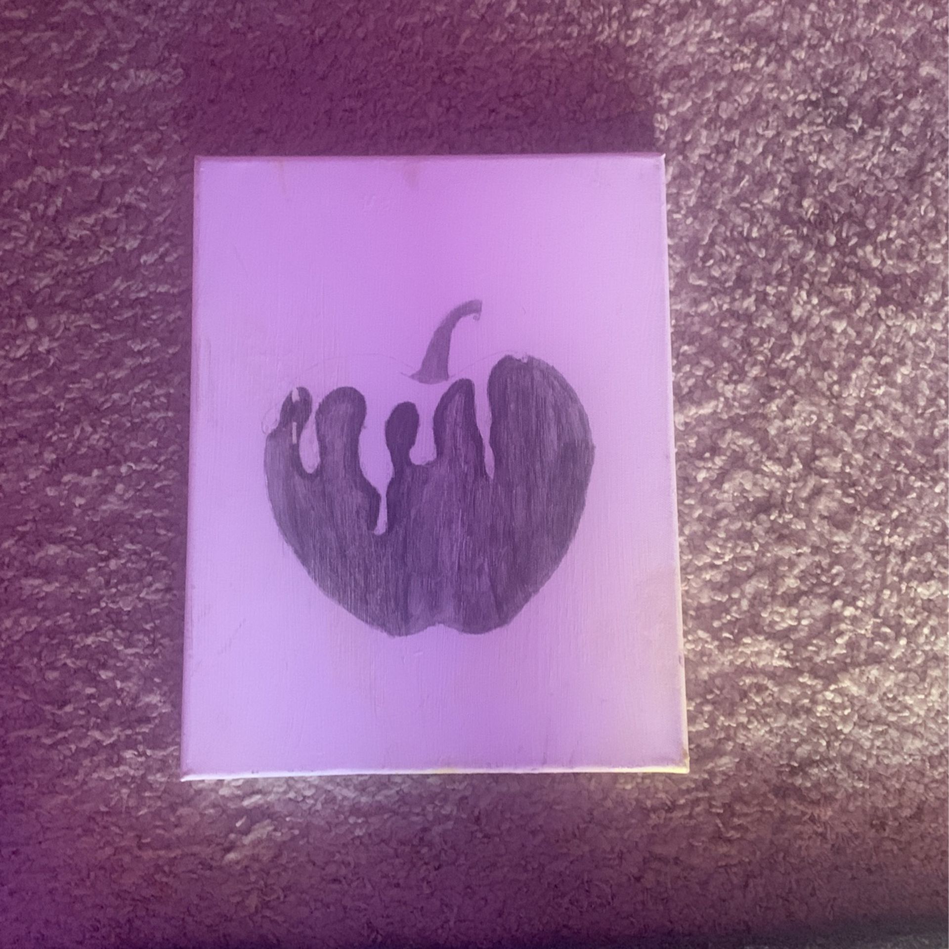 Apple Canvas Drawing/painting