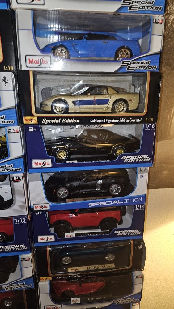 Misc Makes Maisto 1:18 Model Diecast Sale New Models Added for